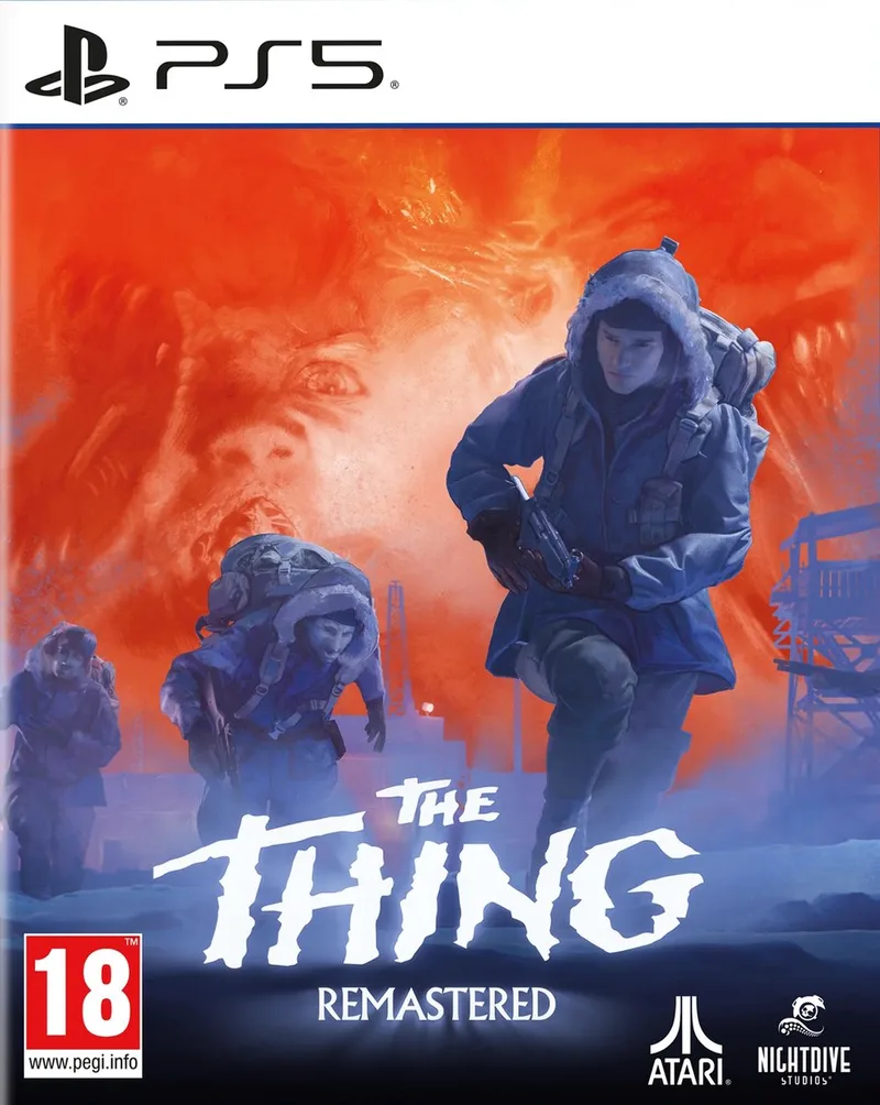 The Thing Remastered de Atari, PS5 – jaquette