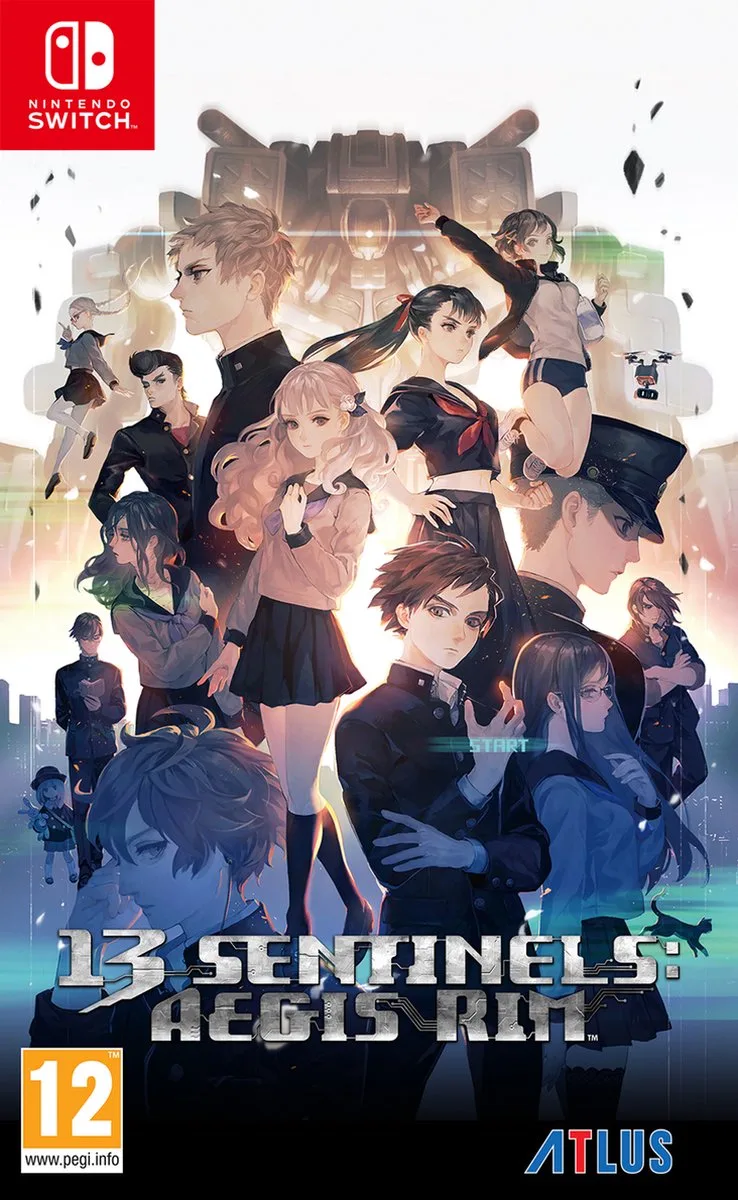 13 Sentinels: Aegis Rim van Atlus, Nintendo Switch – cover
