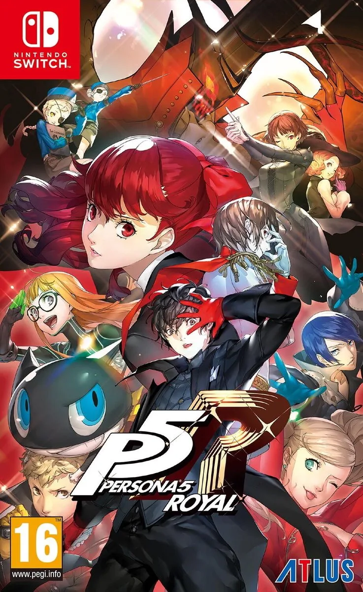 Persona 5: Royal van Atlus, Nintendo Switch – cover