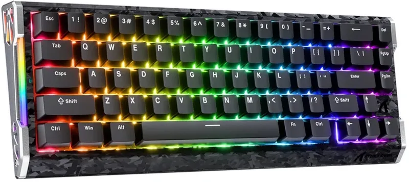 R68 HE Gaming Toetsenbord - Hall Effect - 60% - 8K van Attack Shark, Zwart – cover