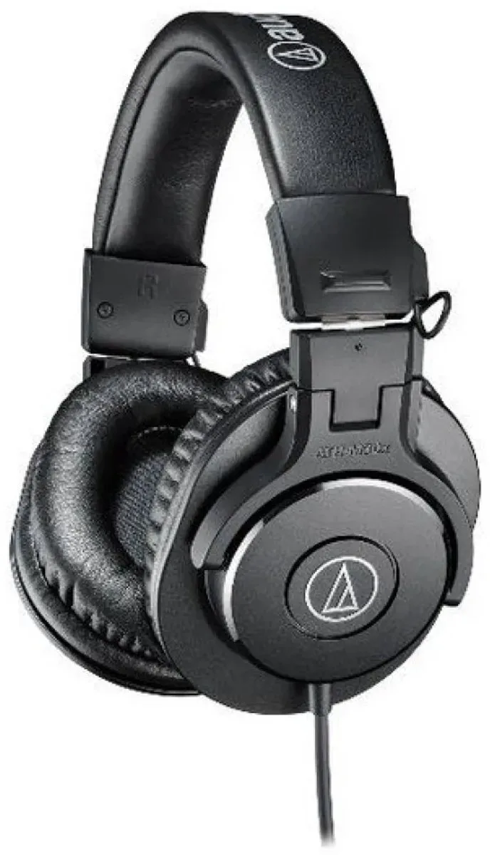 ATH-M30x Professionele Studio Monitor Hoofdtelefoon van Audio-Technica, Zwart – cover