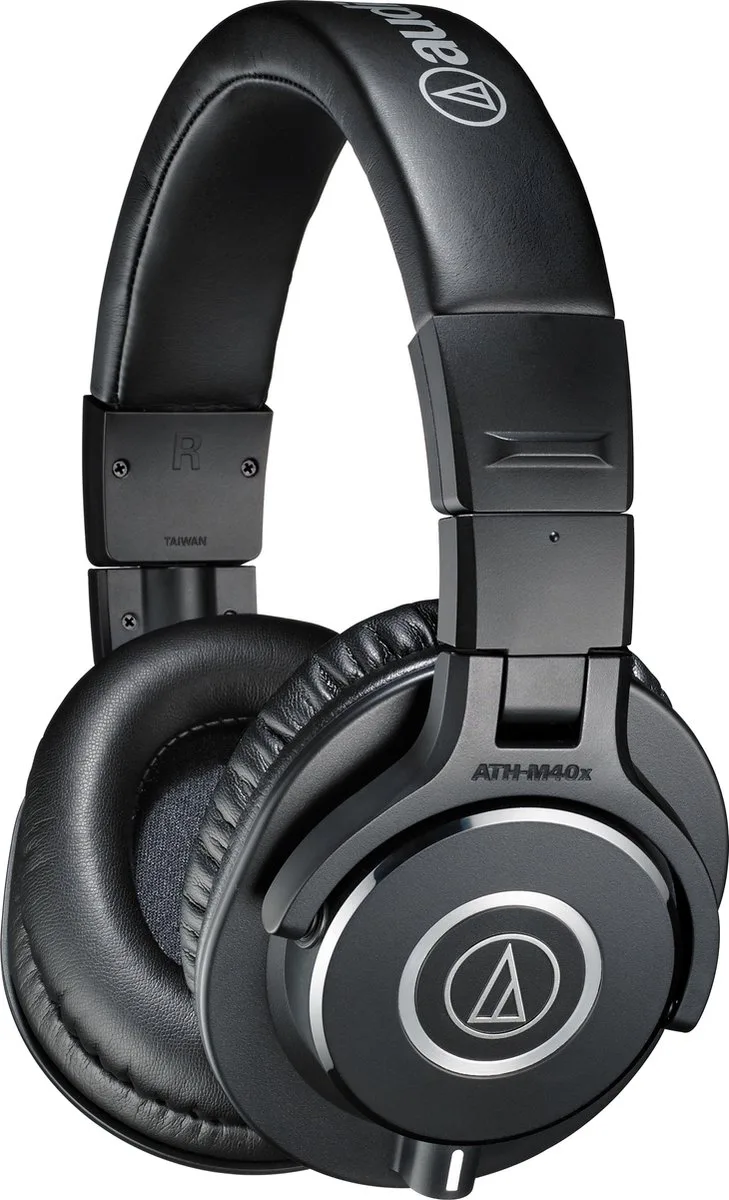 M40X - Over-ear koptelefoon de Audio-Technica, Noir – jaquette