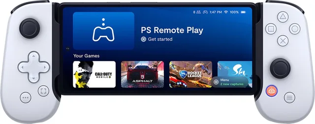 One - PlayStation-editie (USB-C) – Mobiele Controller voor iPhone 15-serie en Android (2nd Gen) - Wit