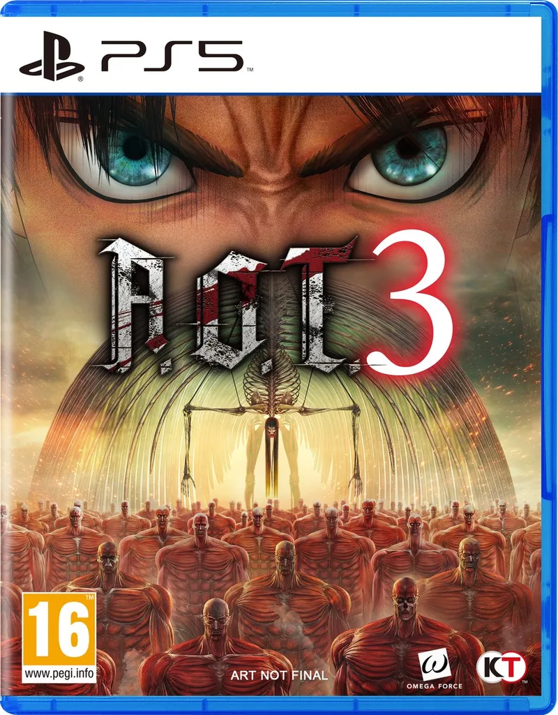 A.O.T. 3 de Bandai Namco Entertainment, PS5 – jaquette
