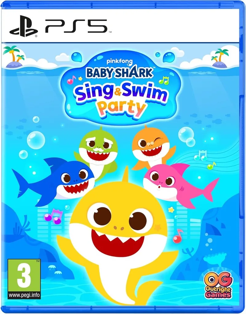 Baby Shark Sing and Swim Party van Bandai Namco Entertainment, PS5 – cover