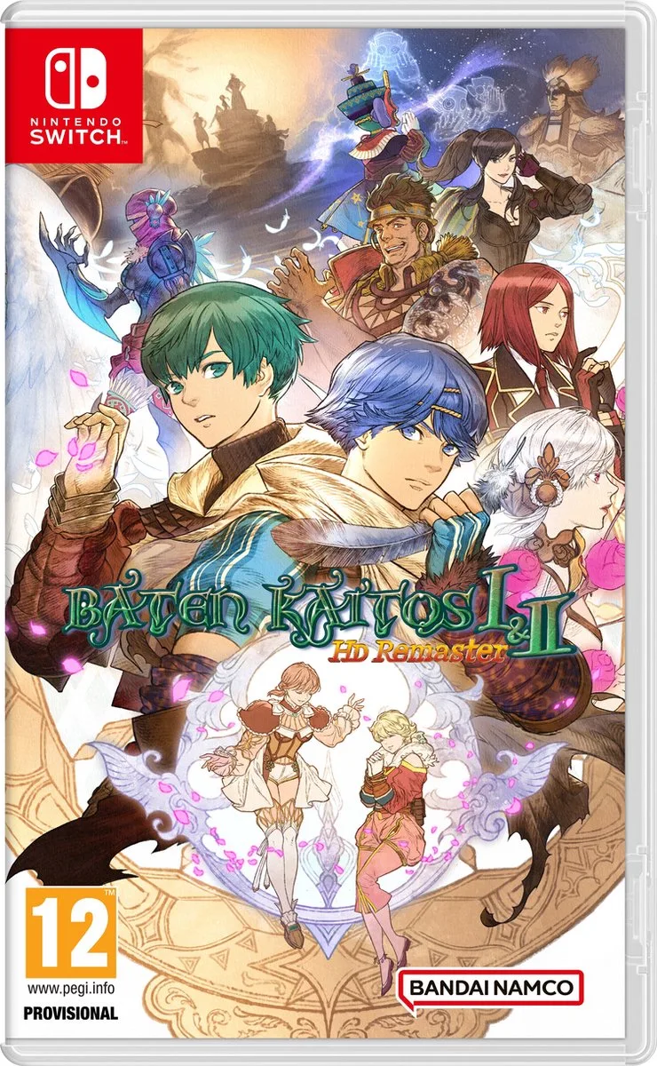 Baten Kaitos I & II HD Remaster by Bandai Namco Entertainment, Nintendo Switch – cover