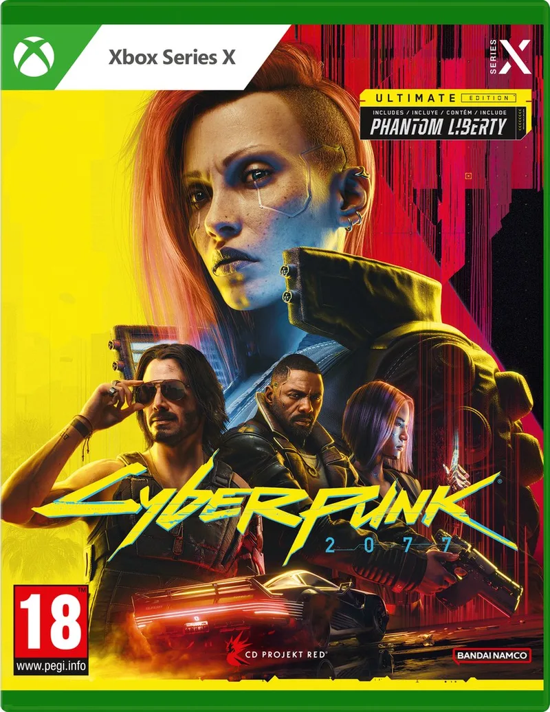 Cyberpunk 2077 - Ultimate Edition van Bandai Namco Entertainment, Xbox Series X | S – cover