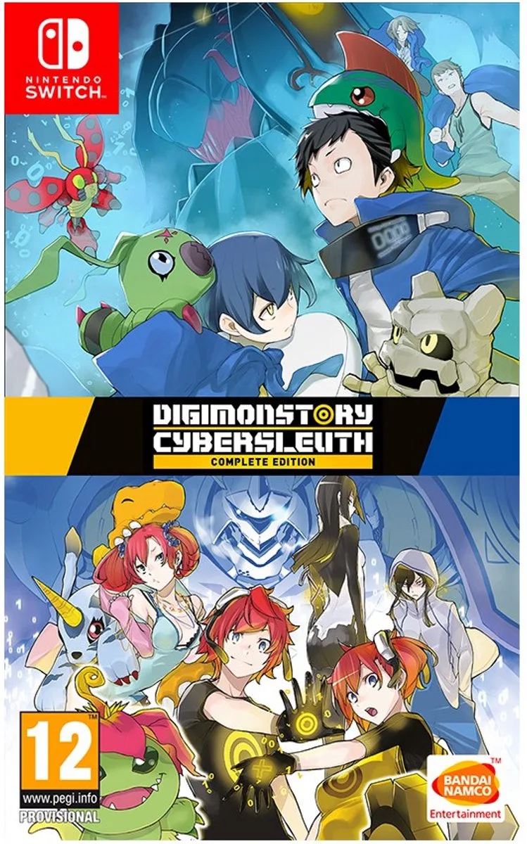 Digimon Story: Cyber Sleuth – Complete Edition by Bandai Namco Entertainment, Nintendo Switch – cover