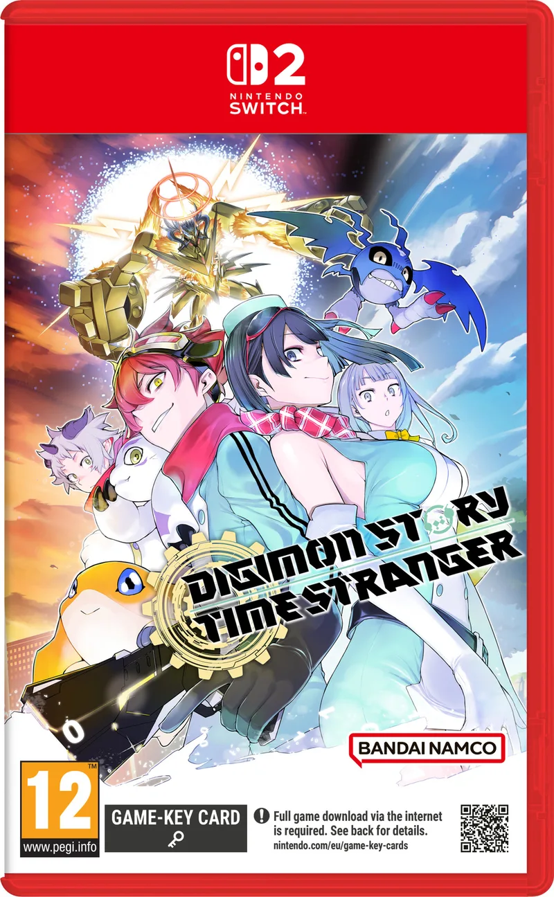 Digimon Story Time Stranger de Bandai Namco Entertainment, Nintendo Switch 2 – jaquette