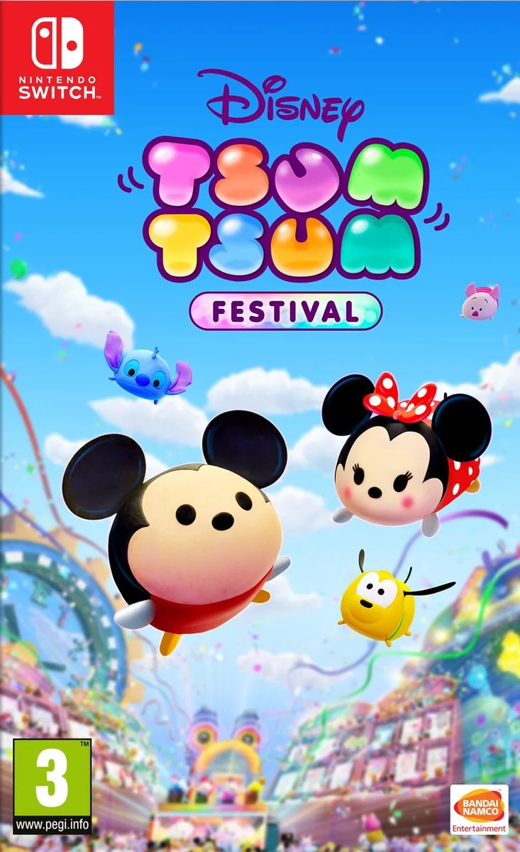 Disney Tsum Tsum Festival van Bandai Namco Entertainment, Nintendo Switch – cover