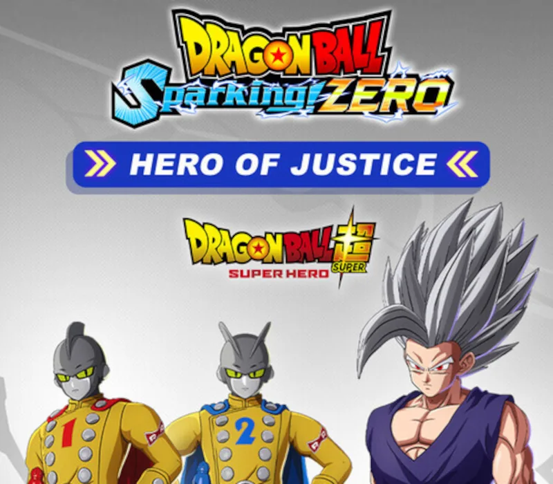 Dragon Ball: Sparking! Zero – HERO OF JUSTICE Pack DLC EU de Bandai Namco Entertainment – jaquette