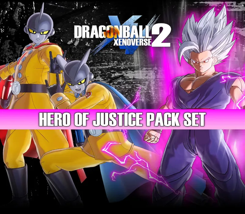 Dragon Ball Xenoverse 2 – Hero of Justice Pack Set DLC NA van Bandai Namco Entertainment – cover