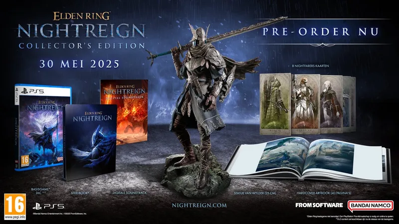 Elden Ring: Nightreign - Collector's Edition by Bandai Namco Entertainment, PS5 – cover