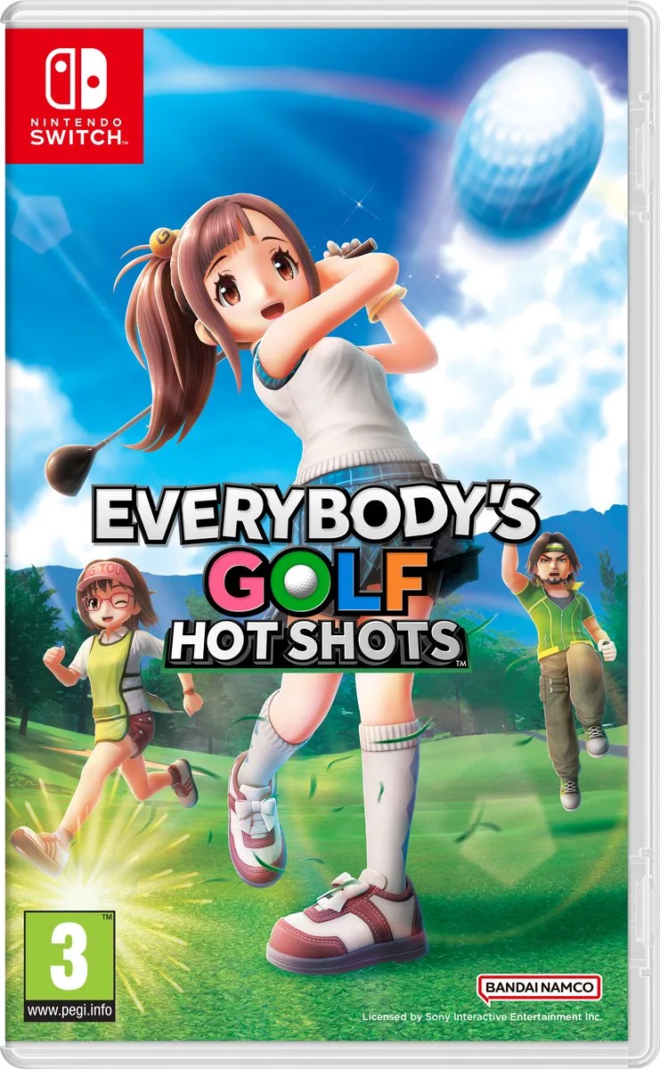 Everybody's Golf: Hot Shots by Bandai Namco Entertainment, Nintendo Switch – cover