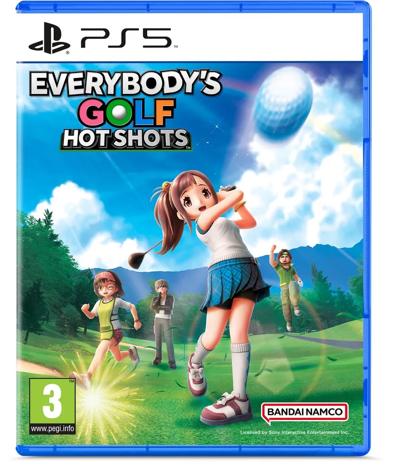 Everybody's Golf: Hot Shots de Bandai Namco Entertainment, PS5 – jaquette