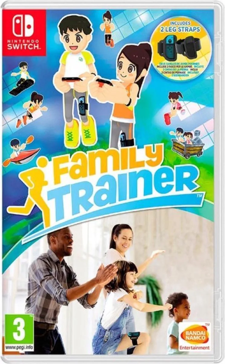 Family Trainer - Inclusief twee beenbanden van Bandai Namco Entertainment, Nintendo Switch – cover