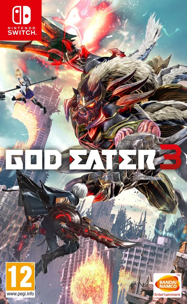 God Eater 3 by Bandai Namco Entertainment, Nintendo Switch – cover