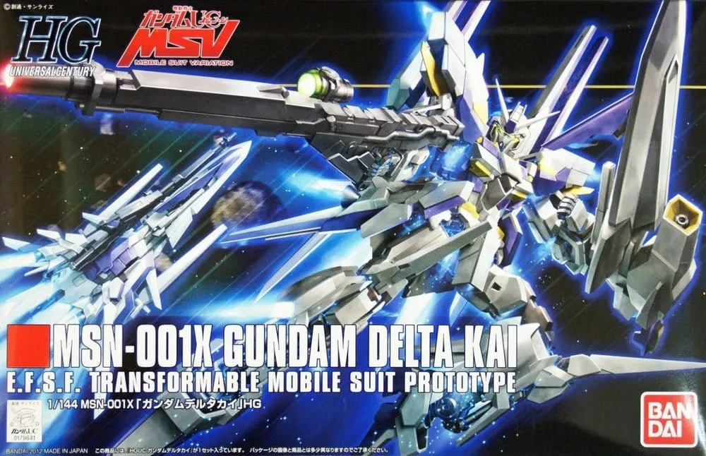 Gundam High Grade 1:144 Model Kit - Gundam Delta Kai by Bandai Namco Entertainment – cover