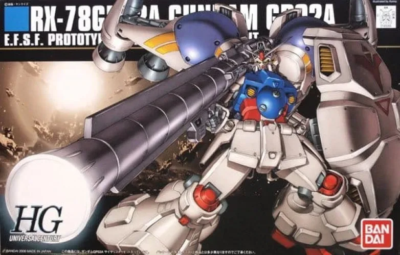 Gundam High Grade 1:144 Model Kit - RX-78GP02A van Bandai Namco Entertainment – cover