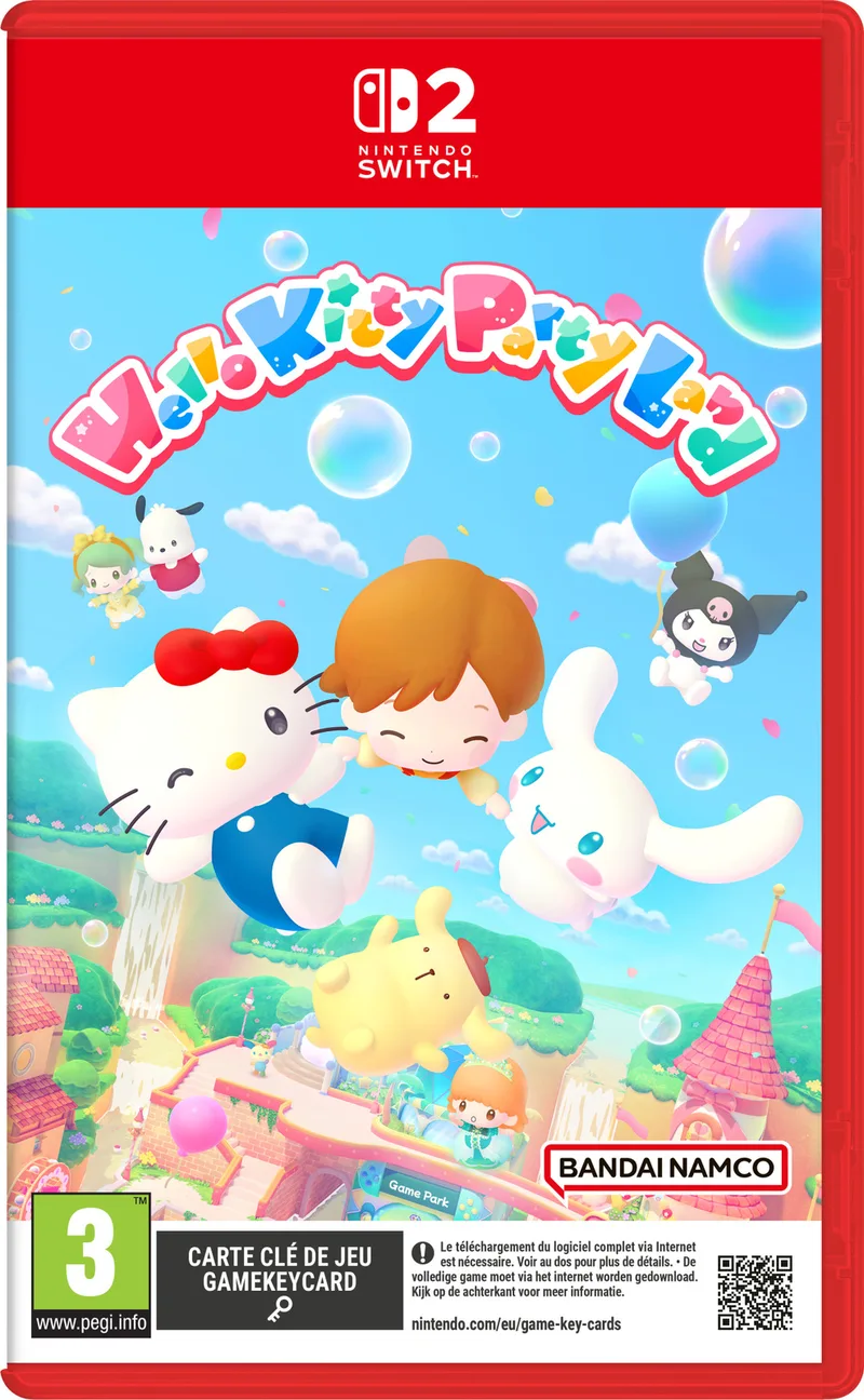 Hello Kitty Party Land - Day One Edition van Bandai Namco Entertainment, Nintendo Switch 2 – cover