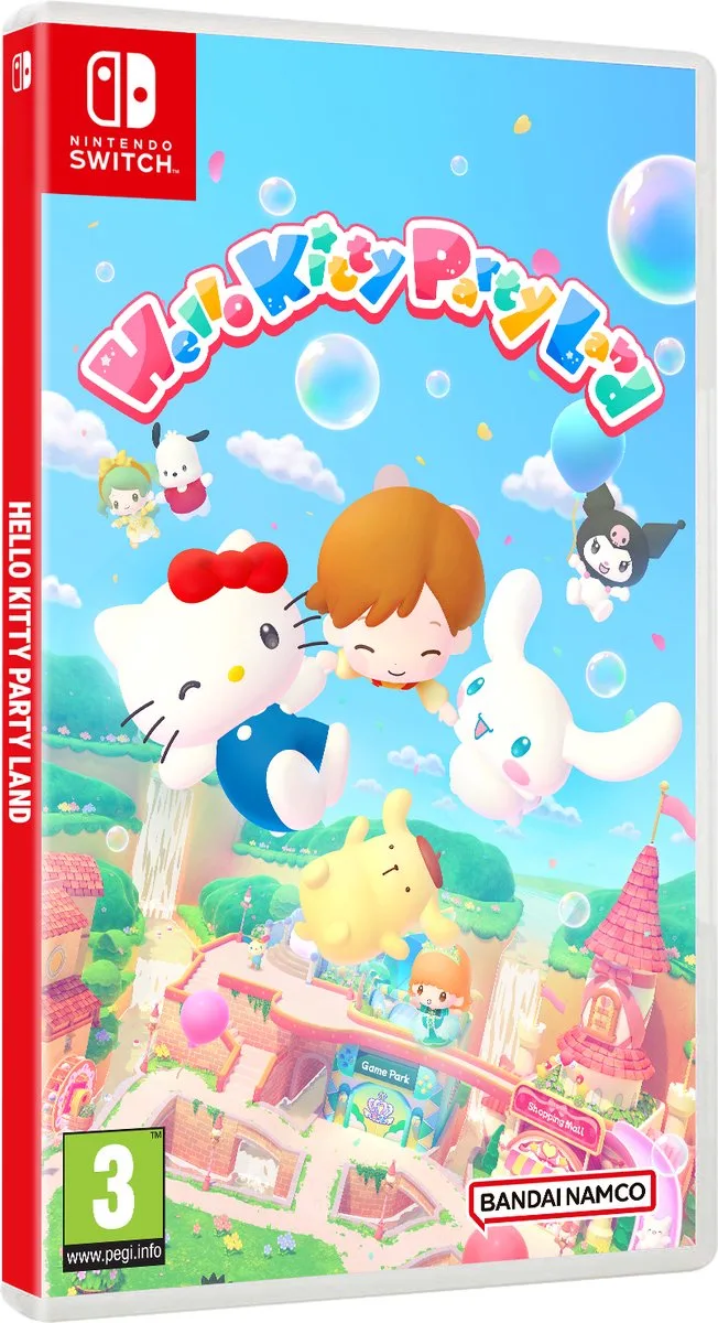 Hello Kitty Party Land - Day One Edition van Bandai Namco Entertainment, Nintendo Switch – cover