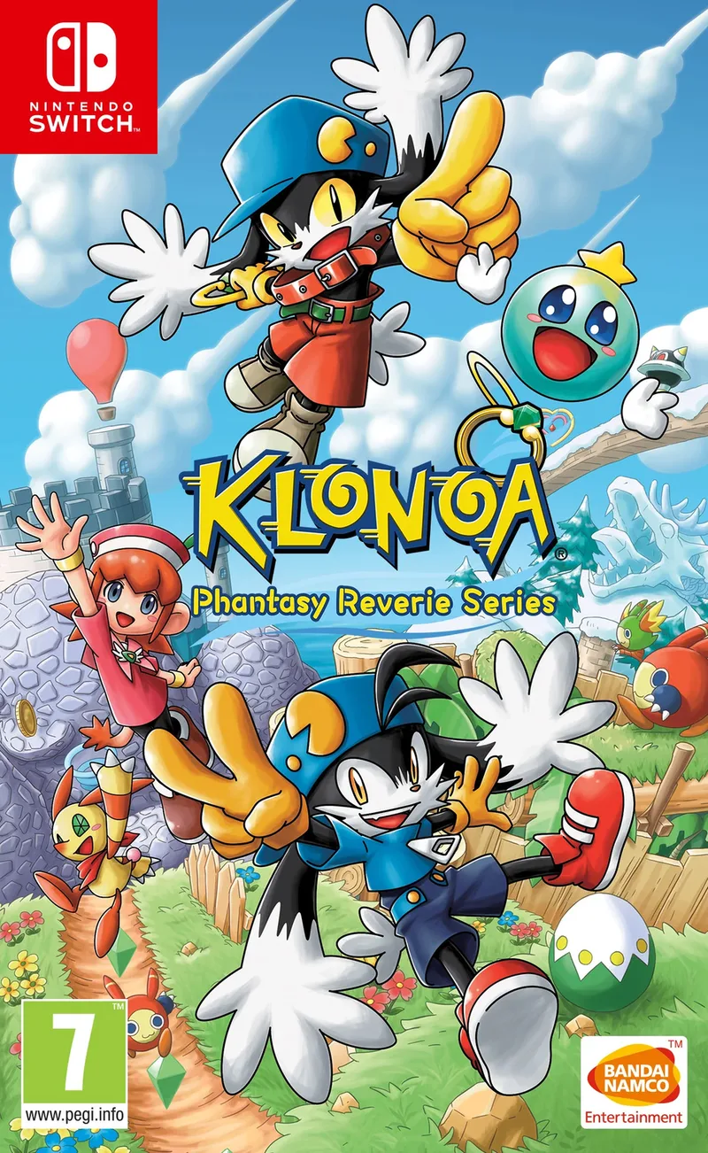 Klonoa Phantasy Reverie Series de Bandai Namco Entertainment, Nintendo Switch – jaquette