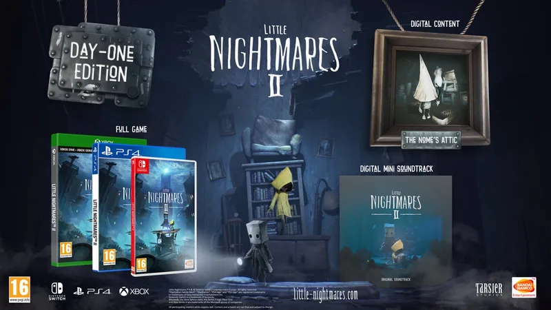 Little Nightmares 2 by Bandai Namco Entertainment, Nintendo Switch – cover