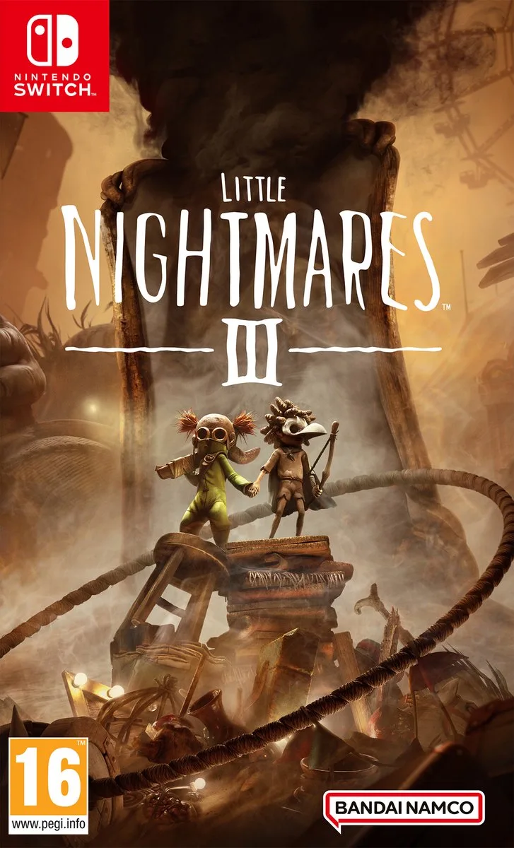 Little Nightmares III (Nintendo Switch) Standaard Vereenvoudigd Chinees, Duits, Engels, Spaans, Frans, Italiaans, Japans, Koreaans, Portugees, Russisch de Bandai Namco Entertainment, Nintendo Switch – jaquette