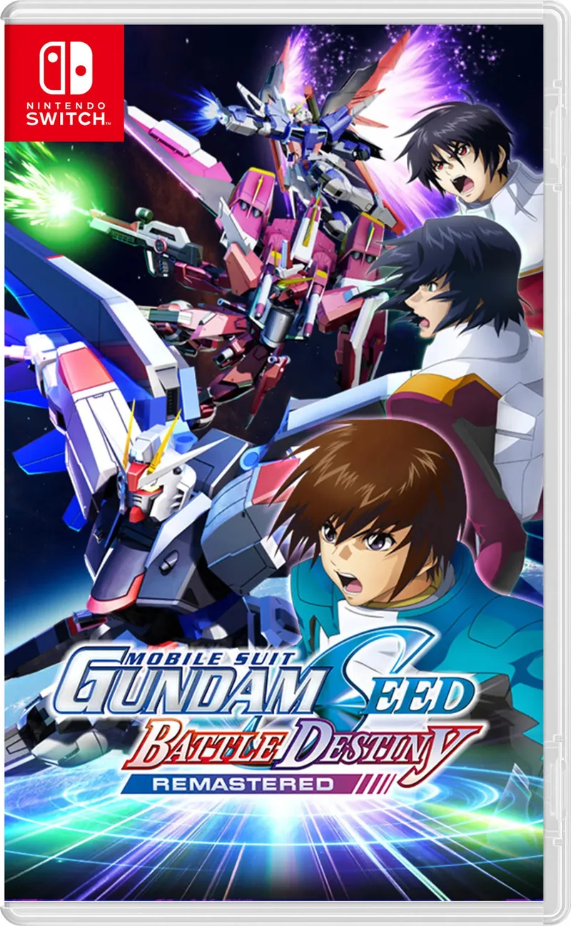 Mobile Suit Gundam SEED Battle Destiny Remastered van Bandai Namco Entertainment, Nintendo Switch – cover