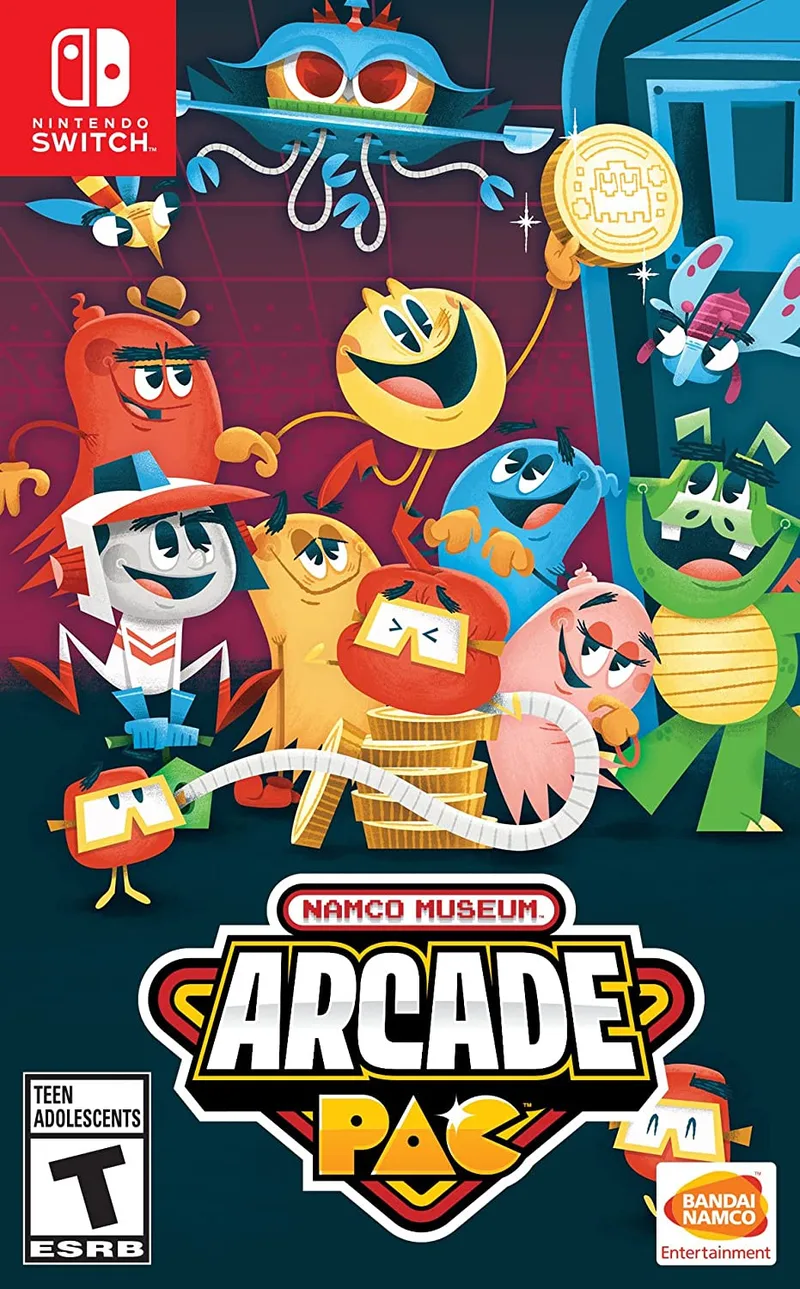Museum Arcade PAC van Bandai Namco Entertainment, Nintendo Switch – cover