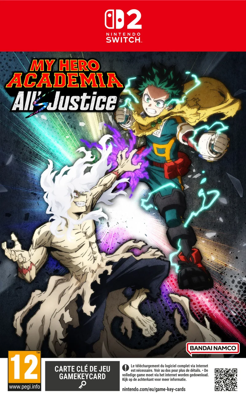 My Hero Academia: All's Justice van Bandai Namco Entertainment, Nintendo Switch 2 – cover