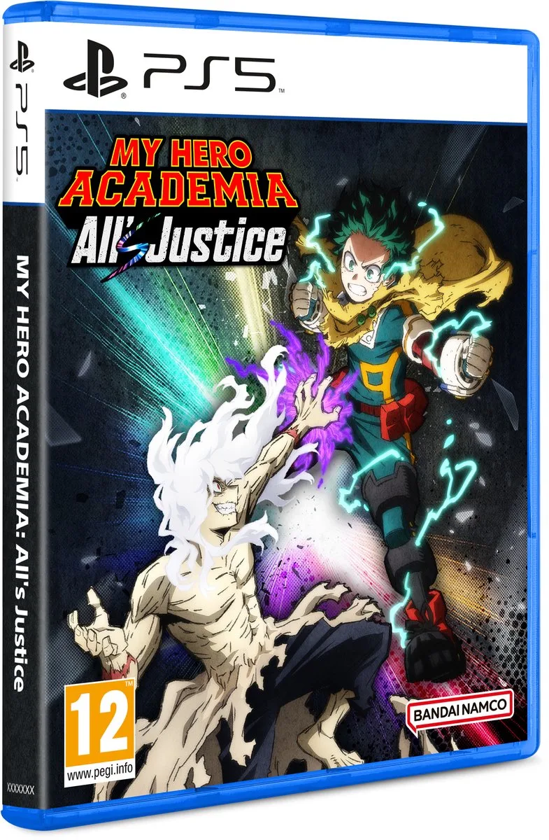 My Hero Academia: All's Justice de Bandai Namco Entertainment, PS5 – jaquette
