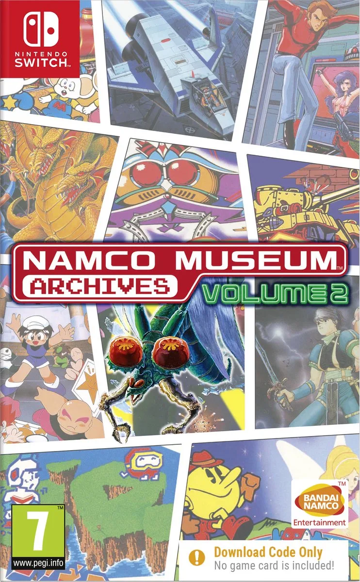 Namco Museum Archives Volume 2 (Code in Box) by Bandai Namco Entertainment, Nintendo Switch – cover