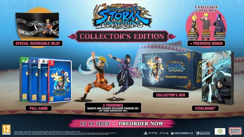 Naruto x Boruto Ultimate Ninja storm connections - Collector edition by Bandai Namco Entertainment, PS5 – cover