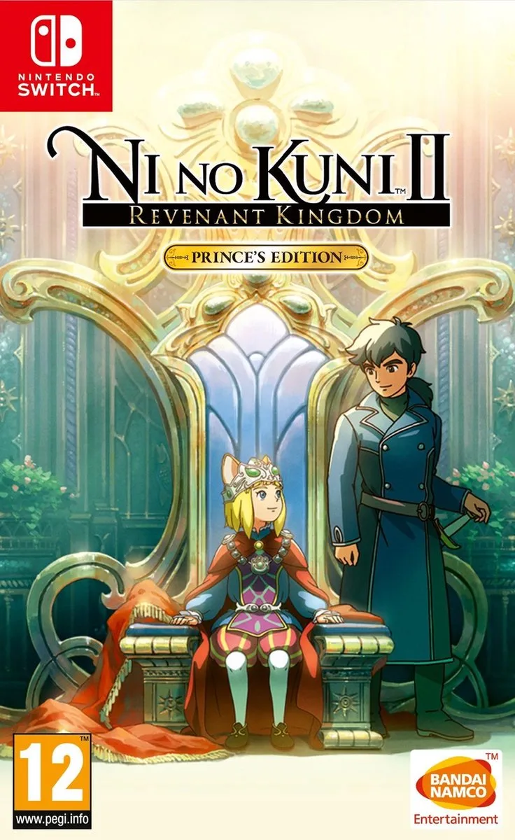 Ni no Kuni II Revenant Kingdom Prince's van Bandai Namco Entertainment, Nintendo Switch – cover