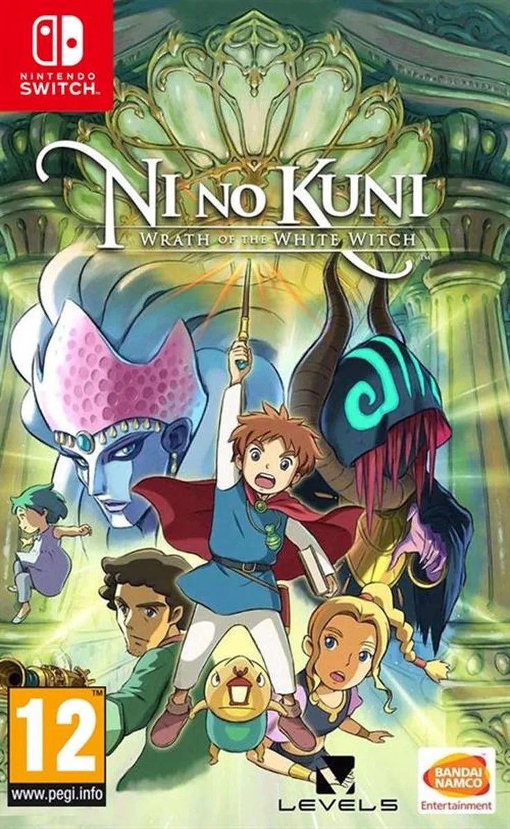 Ni No Kuni - Wrath Of The White Witch by Bandai Namco Entertainment, Nintendo Switch – cover
