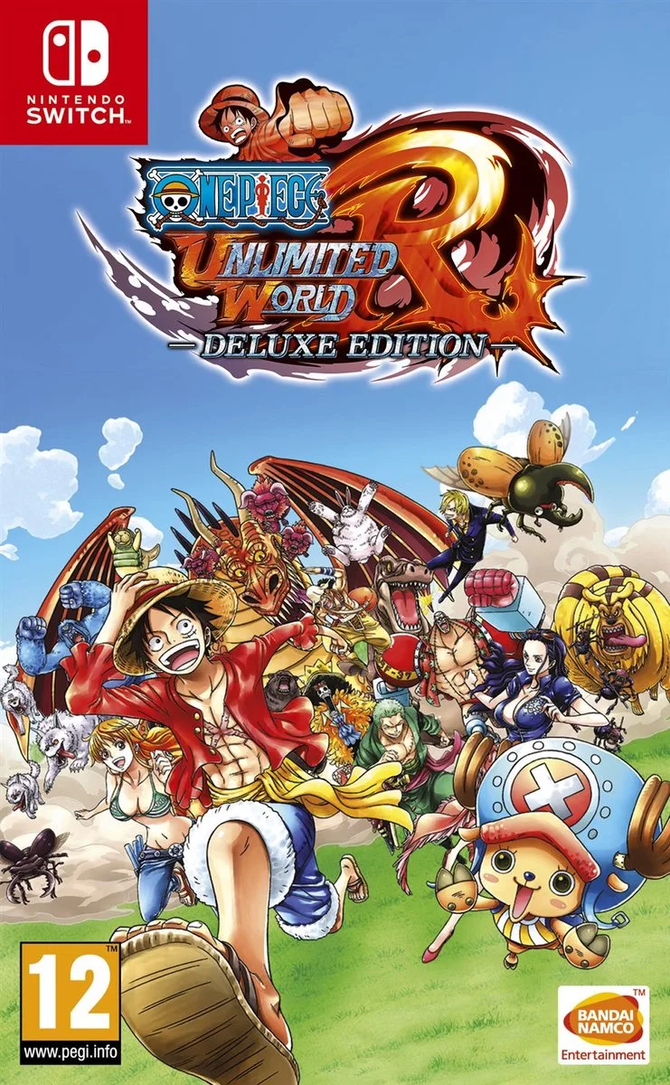 One Piece Unlimited World Red - Deluxe Edition van Bandai Namco Entertainment, Nintendo Switch – cover