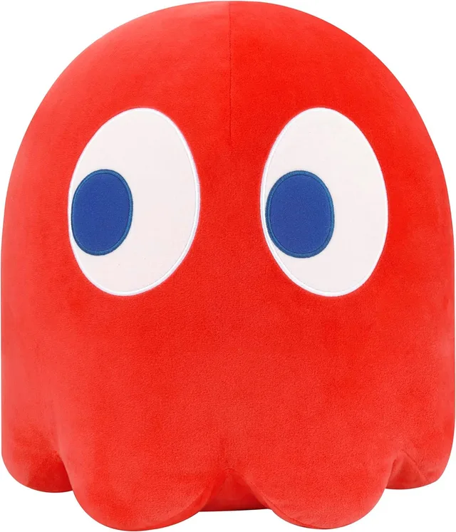 Pac-Man Super Big Pluche 31cm - Blinky (Red)