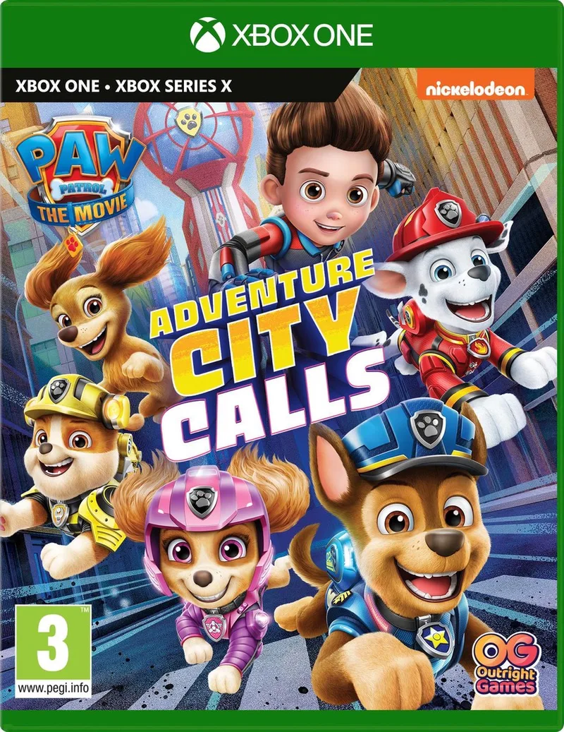 PAW Patrol The Movie: Adventure City Calls by Bandai Namco Entertainment, Xbox Series X | S – cover
