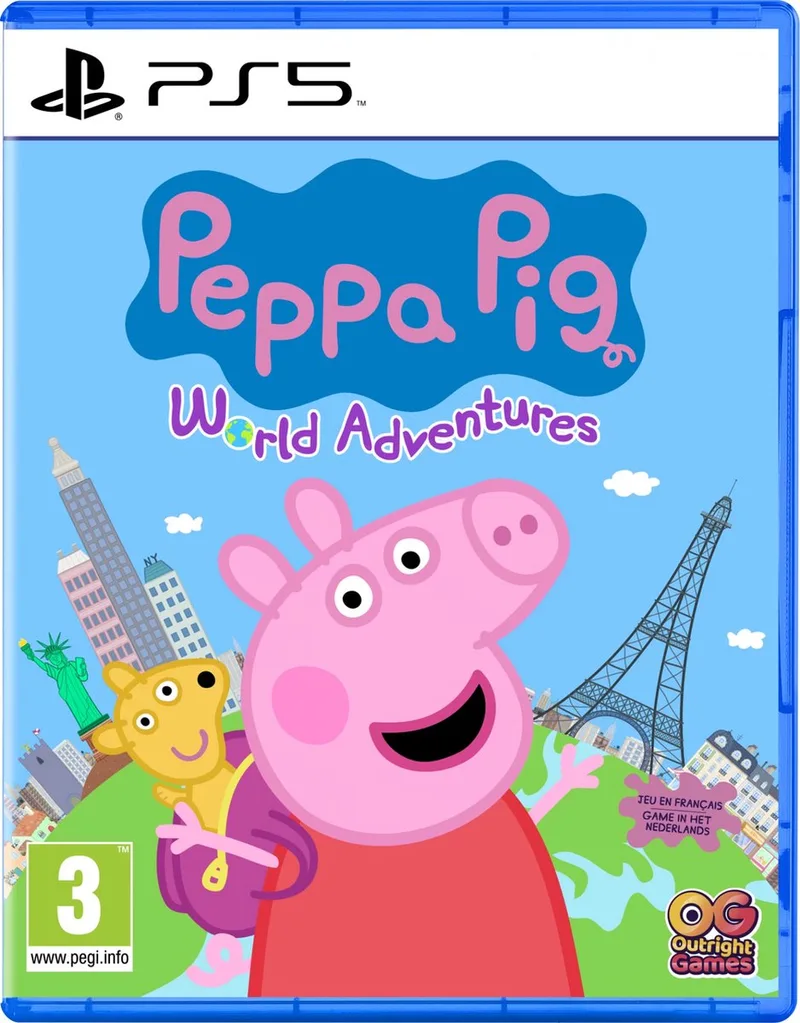 Peppa Pig: World Adventures by Bandai Namco Entertainment, PS5 – cover