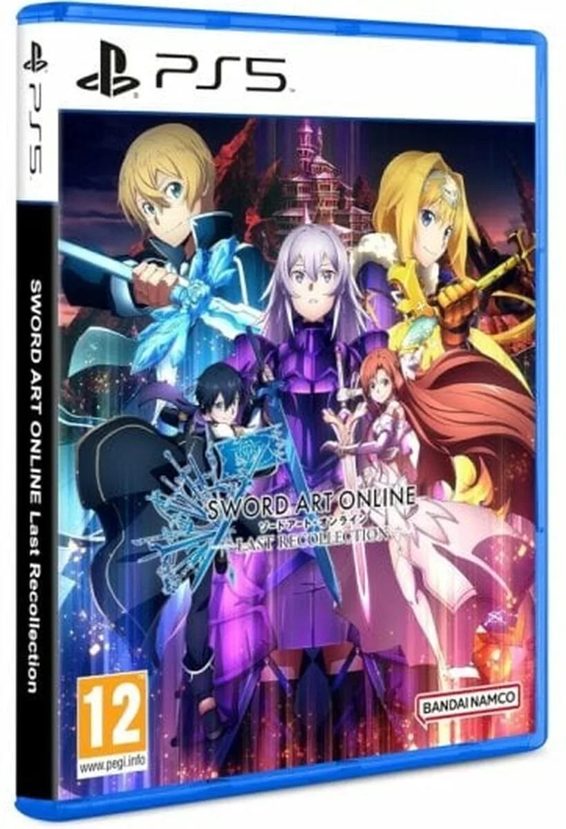 Playstation Games Ps5 Sword Art Online Last Recollection fra Bandai Namco Entertainment, PS5 – cover
