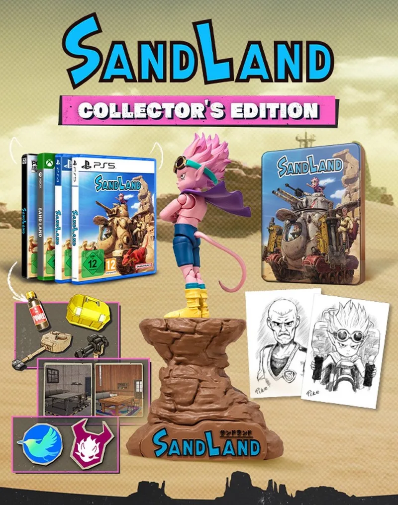 Sand Land - Collector's Edition by Bandai Namco Entertainment, PS5 – cover