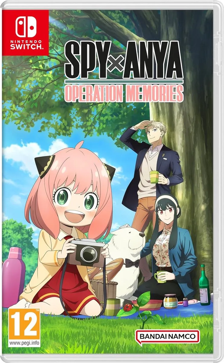 SPYxANYA: Operation Memories by Bandai Namco Entertainment, Nintendo Switch – cover