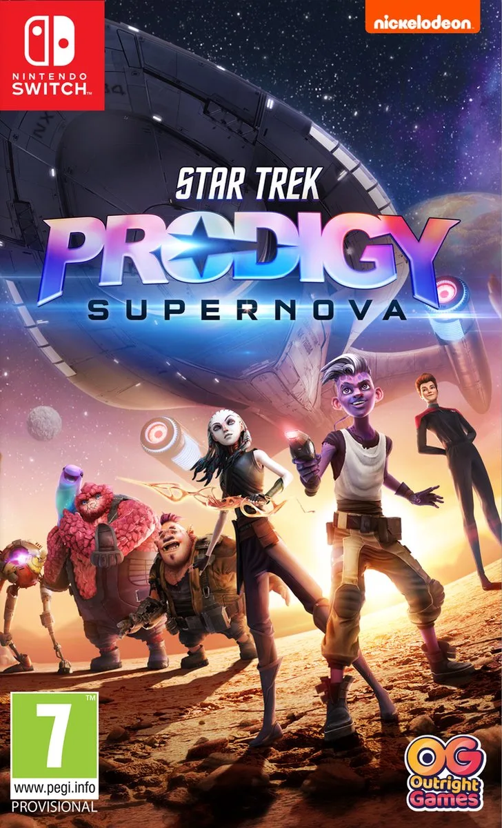 Star Trek Prodigy: Supernova van Bandai Namco Entertainment, Nintendo Switch – cover