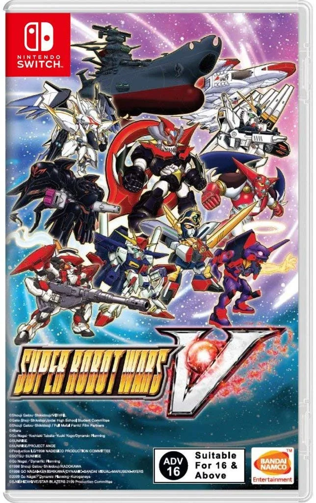 Super Robot Wars V by Bandai Namco Entertainment, Nintendo Switch – cover