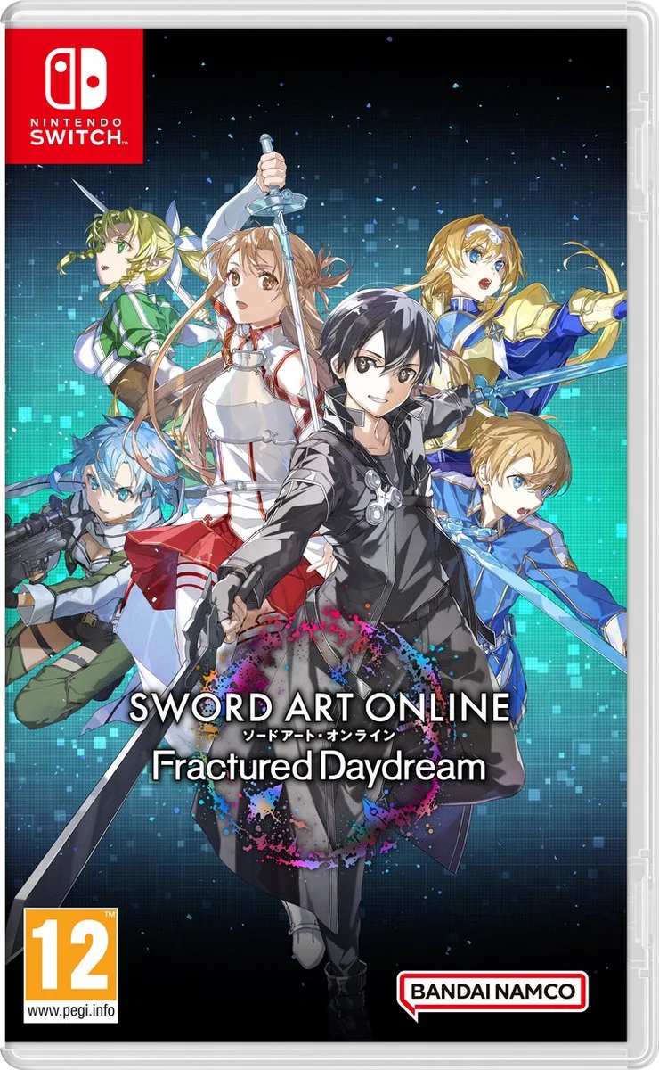 Sword Art Online: Fractured Daydream de Bandai Namco Entertainment, Nintendo Switch – jaquette