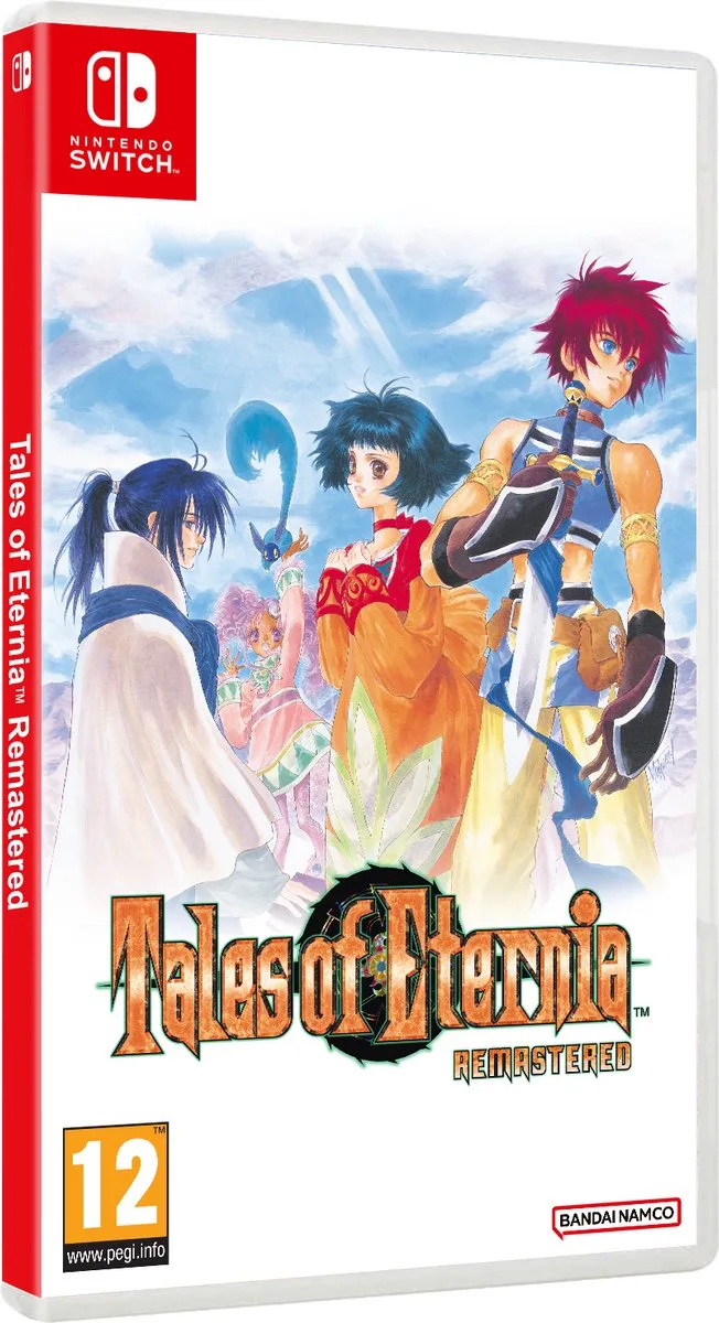 Tales of Eternia Remastered de Bandai Namco Entertainment, Nintendo Switch – jaquette