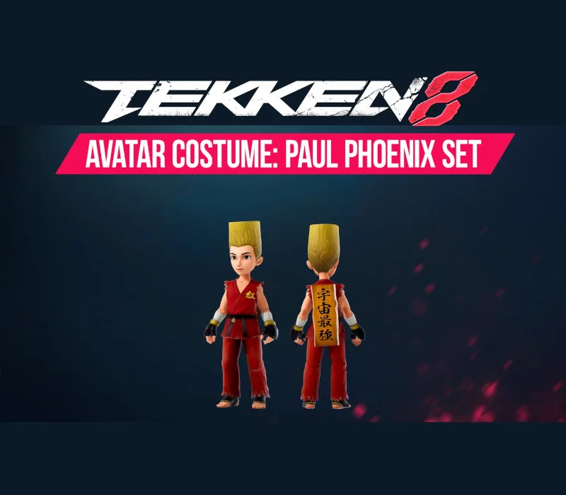 Tekken 8 – Pre-order Bonus: Paul Pheonix Set DLC EU van Bandai Namco Entertainment – cover