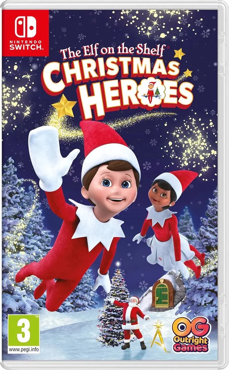 The Elf on the Shelf®: Christmas Heroes de Bandai Namco Entertainment, Nintendo Switch – jaquette