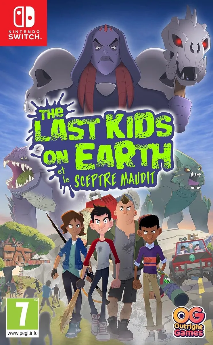 The Last Kids on Earth and the Staff of Doom by Bandai Namco Entertainment, Nintendo Switch – cover